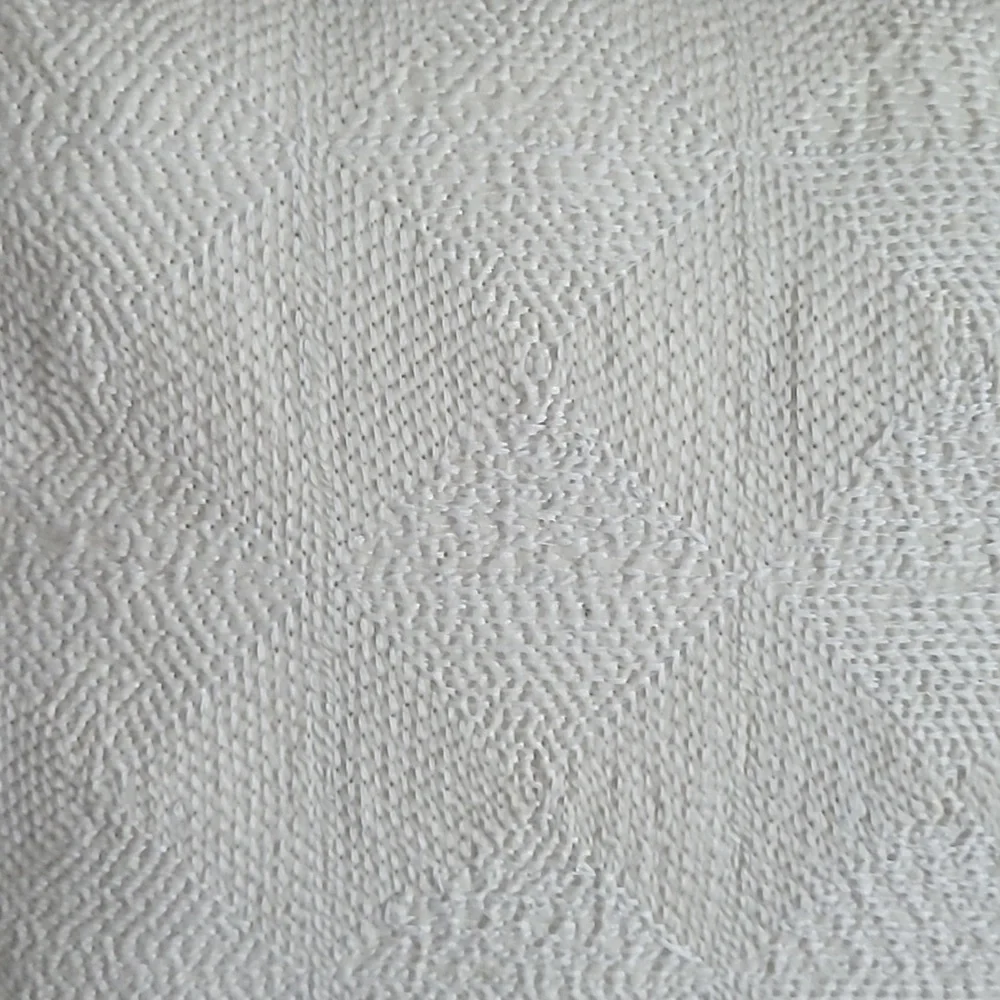 VERA WANG HOME Box Breakfast Throw Pillow FRETWORK 100% Cotton Down  12